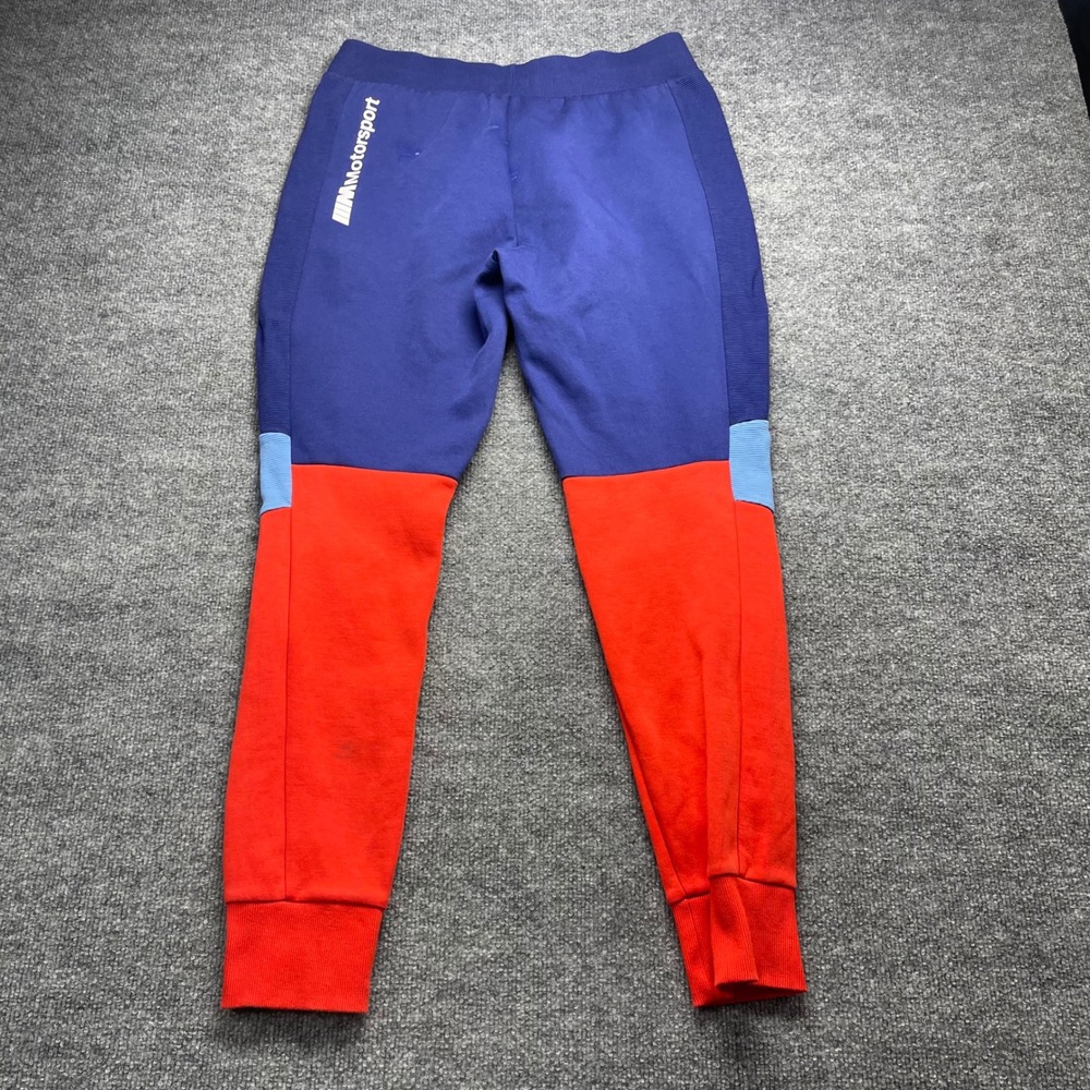 Puma BMW M Motorsport Tracksuit Set Mens Large Blue Red Colorblock Hoodie Pants - Picture 11 of 13